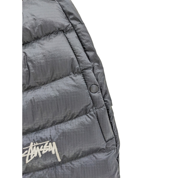 Nike x Stussy Medium Skirt Black Puffer Insulated Skirt Side Zip Pockets - Picture 5 of 8